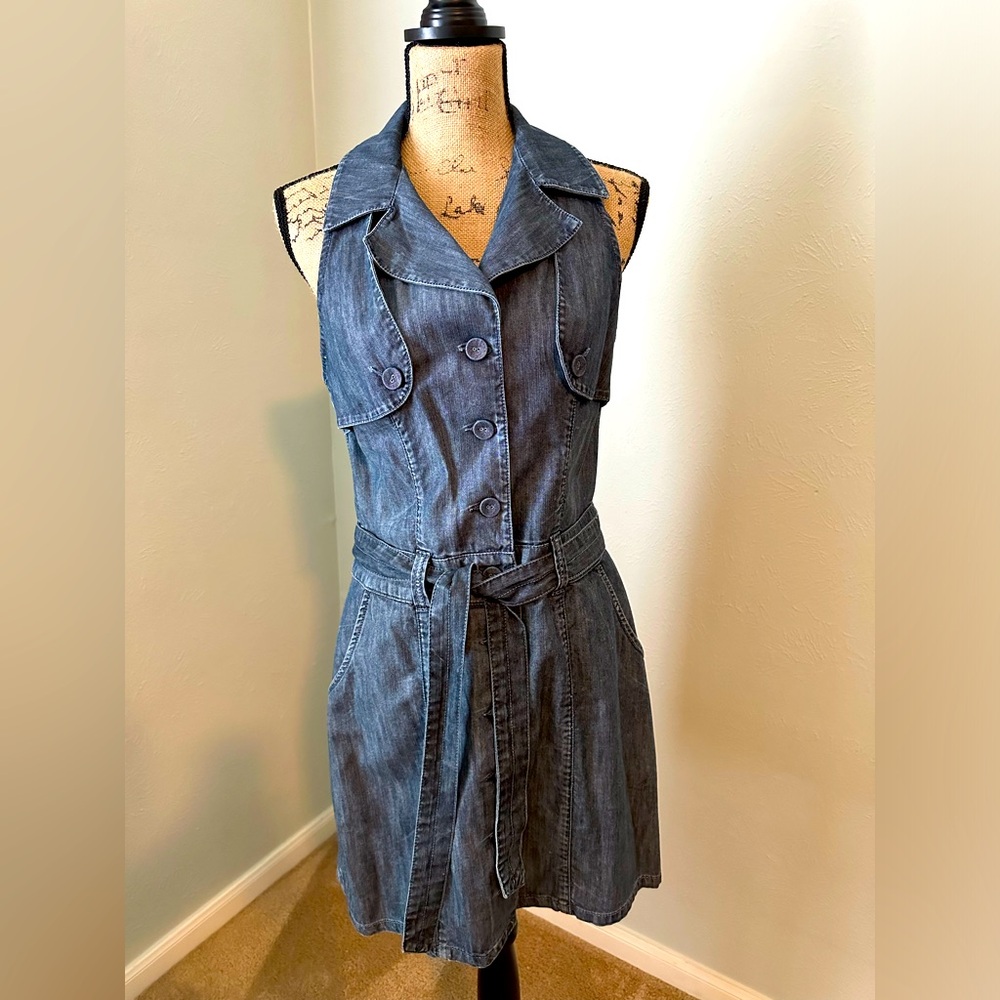 Denim Sleeveless Dress